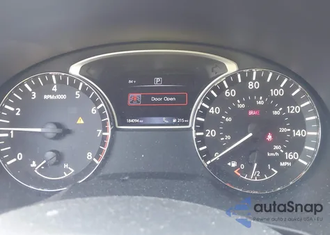 2016 Nissan Altima 2.5 Sv z USA, uszkodzony, nr VIN 1N4AL3AP6GC109666